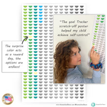 Load image into Gallery viewer, Goal Tracker Scratch-Off Calendar