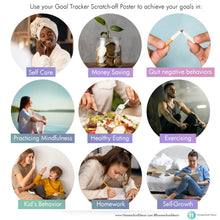 Load image into Gallery viewer, Goal Tracker Scratch-Off Calendar