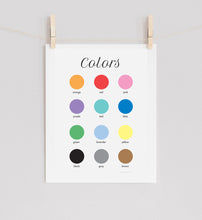Load image into Gallery viewer, The Colors Poster Print