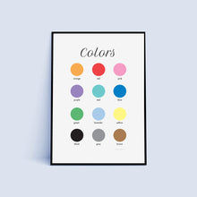 Load image into Gallery viewer, The Colors Poster Print