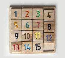 Load image into Gallery viewer, Wooden Numbers Puzzle