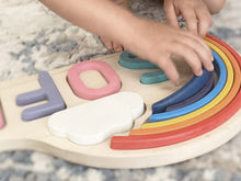 Load image into Gallery viewer, Wooden Baby Name Puzzle