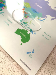 World Map Kids Placemat