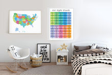 Load image into Gallery viewer, US Map Poster Print
